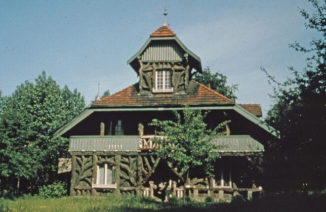 Borkenhaus, Klostermühlenweg (Lesum); Foto: Mai 1964