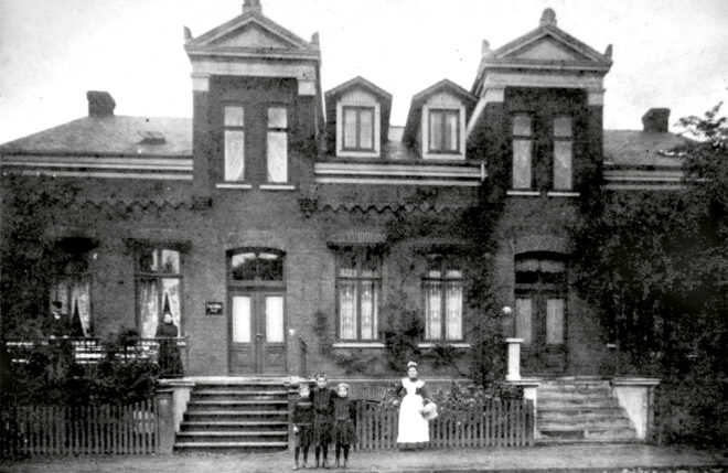 Goldberg-Haus, Bremerhavener Heerstr. 18 (Burgdamm); Foto: um 1900