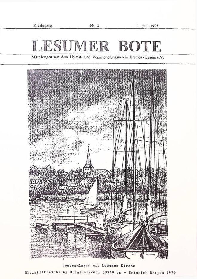 Titelbild Lesumer Bote Nr. 8