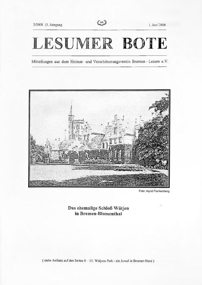 Titelbild Lesumer Bote Nr. 60
