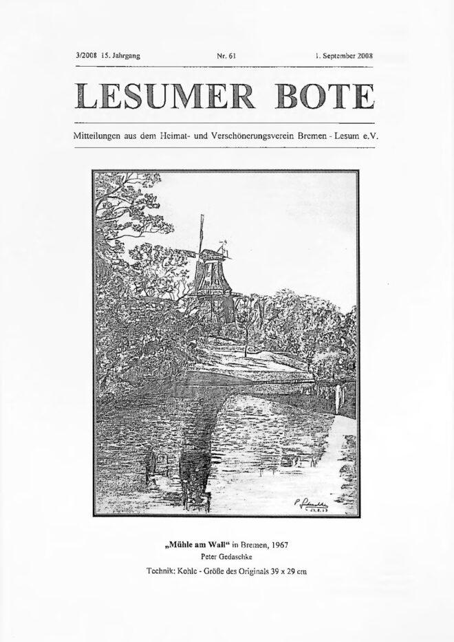 Titelbild Lesumer Bote Nr. 61