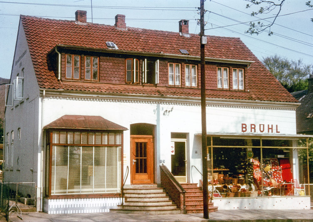 Doppelhaus Brühl/Kölln, Hindenburgstraße 45-47, 1968, Archiv HVL