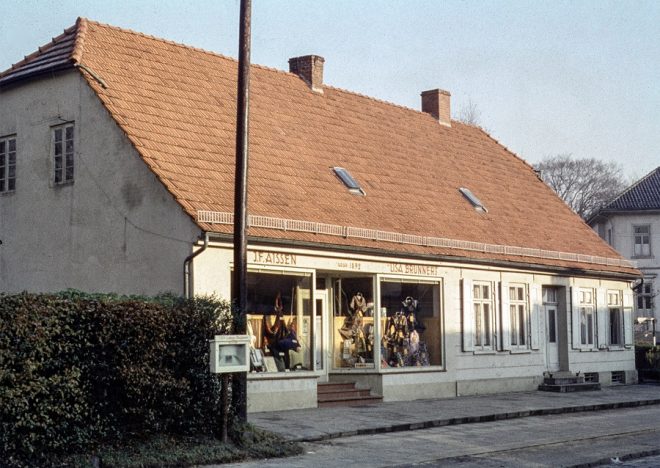 Wohn- und Geschäftshaus Aissen/Brunnert, 1965, HVL-Archiv
