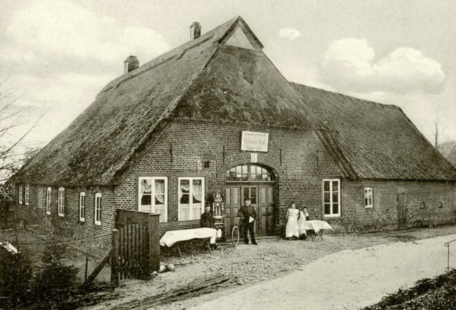 Werderländische Bierhalle, Lesumbroker Landstr. 128; Foto: 1908